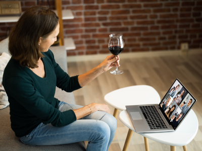 Virtuelle Weinprobe